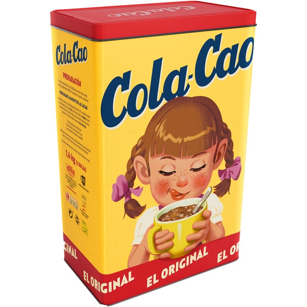 Original löslicher Kakao in Vintage-Dose 1,4 kg