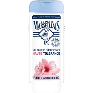 LE PETIT MARSEILLAIS almond blossom bath gel flask 400 ml high tolerance