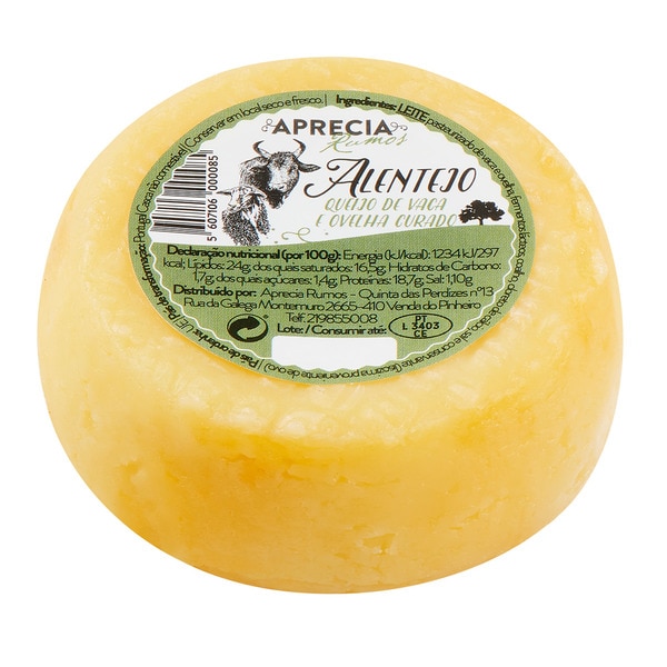 Queijo Vaca Ovelha Alentejo Pequeno unidade 120 g