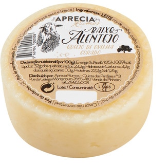 Apreciarumos Queijo Ovelha Baixo Alentejo Pequeno unidade 120 g