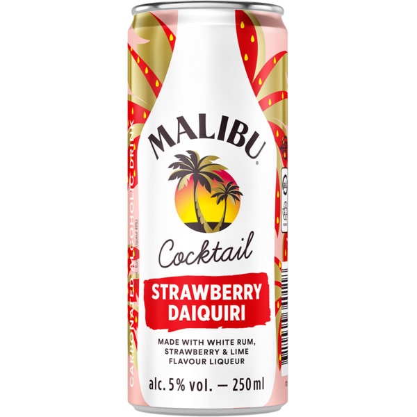 Cocktail Strawberry Daiquiri lata 25 cl