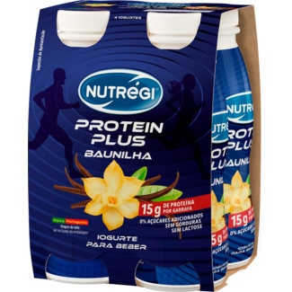 Iogurte Proteína Magro Líquido Baunilha Pack 4 unidades embalagem 170 g