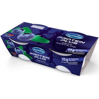 Nutregi Iogurte Proteína Magro de Mirtilo Pack 2 unidades embalagem 140 g