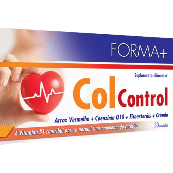 Suplemento Alimentar ColControl embalagem 30 cápsulas