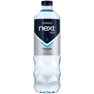 FONTAREL NEXT H2.0 agua mineral natural Vitalidad con magnesio botella 1 l