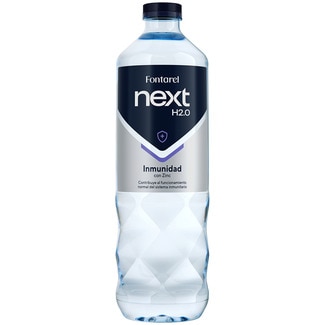 FONTAREL NEXT H2.0 agua mineral natural Inmunidad con zinc botella 1 l