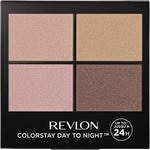 paleta de sombra de ojos Colorstay Day To Night larga duración 4 Colores 505 Decadent