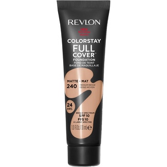 REVLON base de maquillaje permanente Colorstay Full Cover acabado mate SPF10 tono 240 MediumBeige