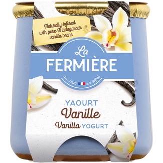 LA FERMIERE yogur cremoso vainilla tarro 140 g