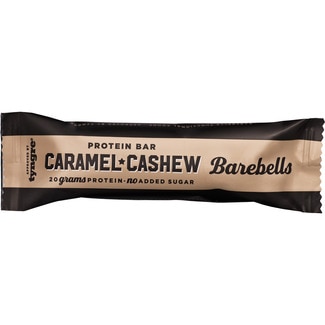 BAREBELLS Proteinriegel Karamell- und Cashewnussgeschmack ohne Zuckerzusatz Behälter 55 g