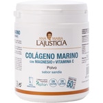 Meereskollagen mit Magnesium und Vitamin C Pulver mit Wassermelonengeschmack glutenfrei Topf 350 g zur Pflege der Gelenke und Muskeln