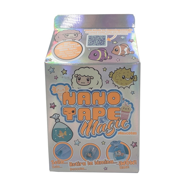 Bizak - Kit manualidades Nubes-Mascotas Nano Tape Magic Mini Bizak modelos surtidos