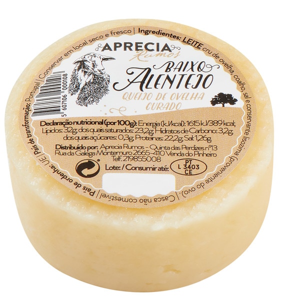 Queijo Ovelha Baixo Alentejo Merendeira unidade 250 g