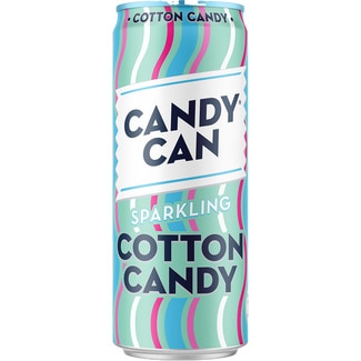 CANDY CAN refresco sabor Cotton Candy Zero azúcar con gas lata 33 cl