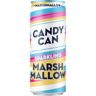 CANDY CAN refresco sabor Marshmallow Zero azúcar con gas lata 33 cl