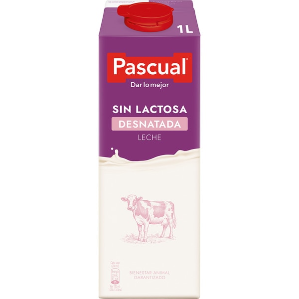 fettfreie Milch laktosefrei Karton 1 l