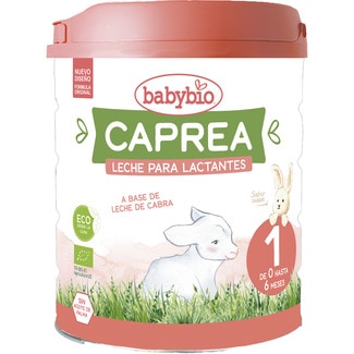 BABYBIO Caprea leche de inicio para lactantes a base de leche de cabra ecológica de 0 a 6 meses lata 800 g