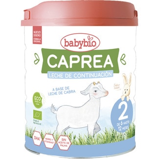BABYBIO Caprea leche de continuación 2 ecológica a base de leche de cabra de 6 meses a 12 meses lata 800 g