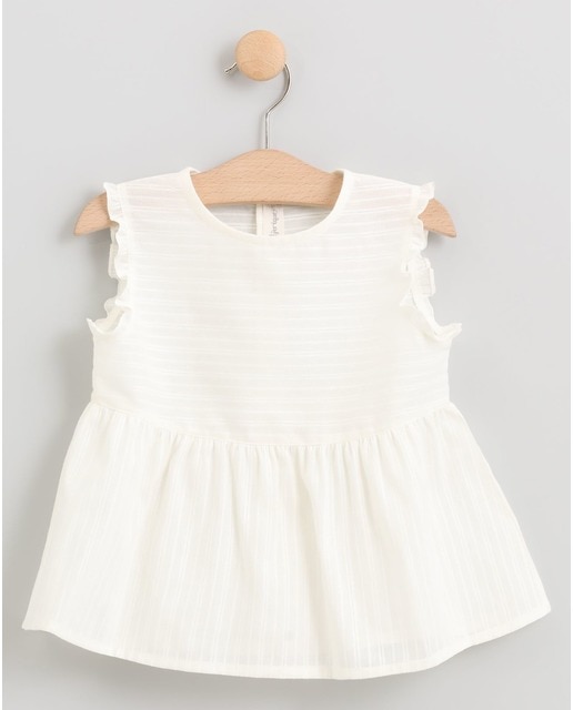 Blusa con volantes