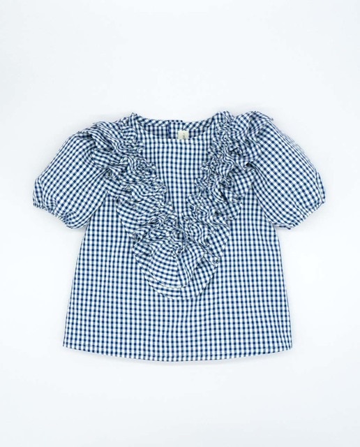 Blusa von volantes