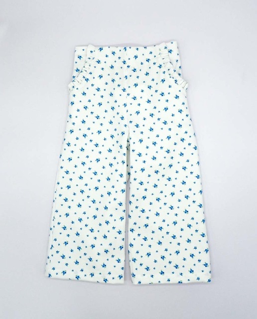 Pantalón estampado flores