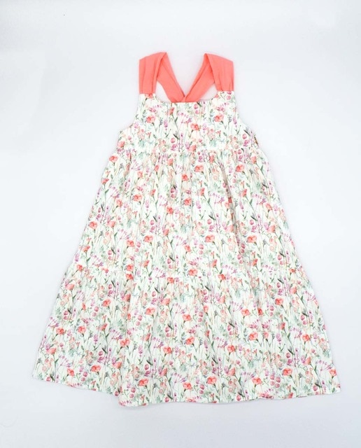 Vestido midi de tirantes