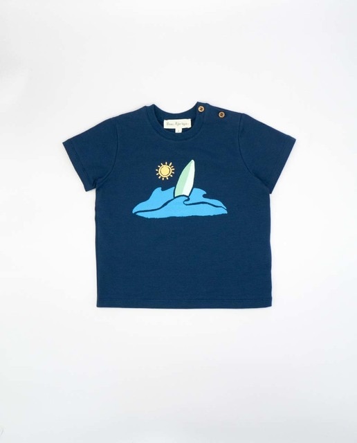 Camiseta con estampado de surf