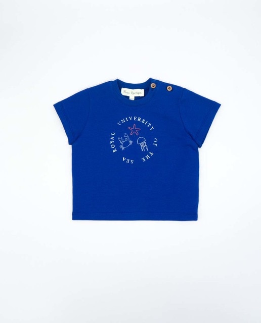 Camiseta  con logo  del mar