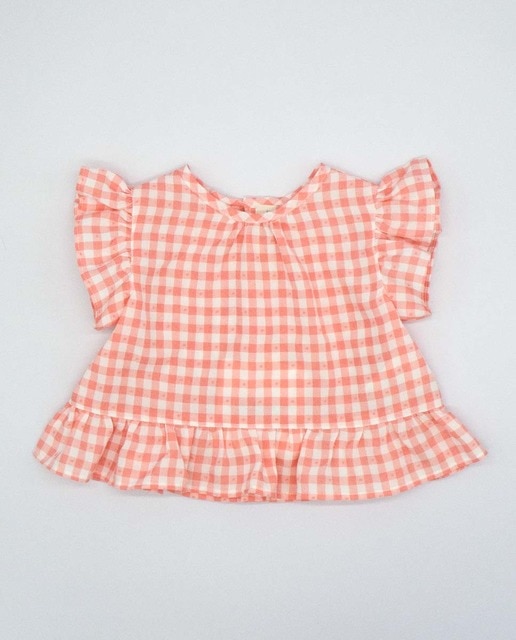 Blusa vichy plumeti