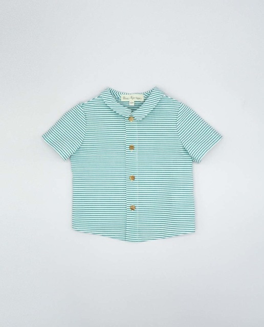 Camisa manga corta rayas