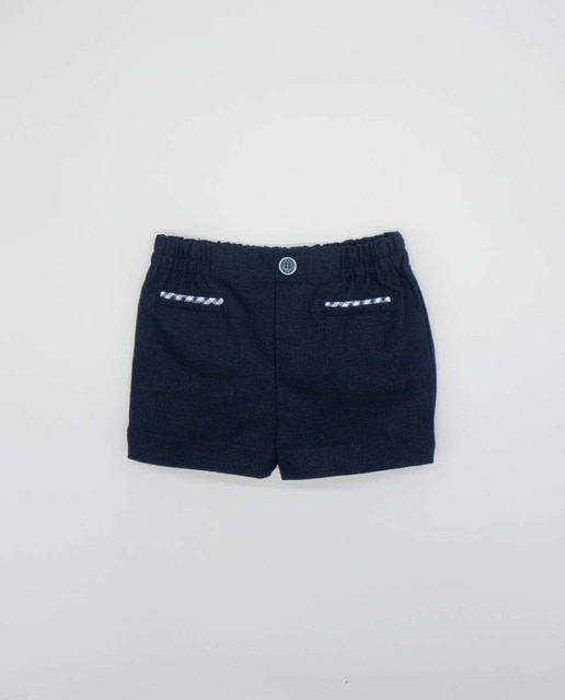 Bermuda con bolsillo vichy