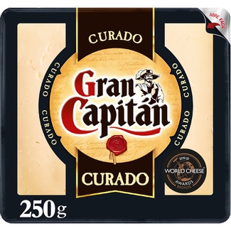 GRAN CAPITAN queso curado cuña 250 g