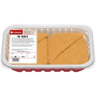 CASERITOS San Jacobitos mit Hühnchen und cremigem Käse Schale 300 g