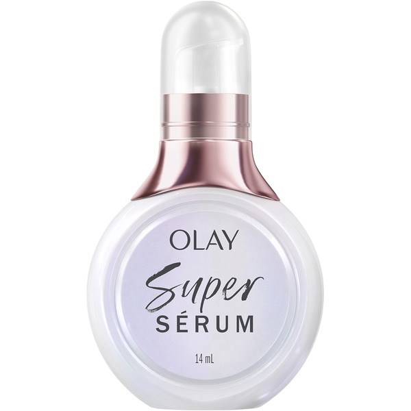 Super face serum 5 benefits in 1 improves skin texture, more uniform tone doser 14 ml firmer skin, visibly softer lines and lasting hydration