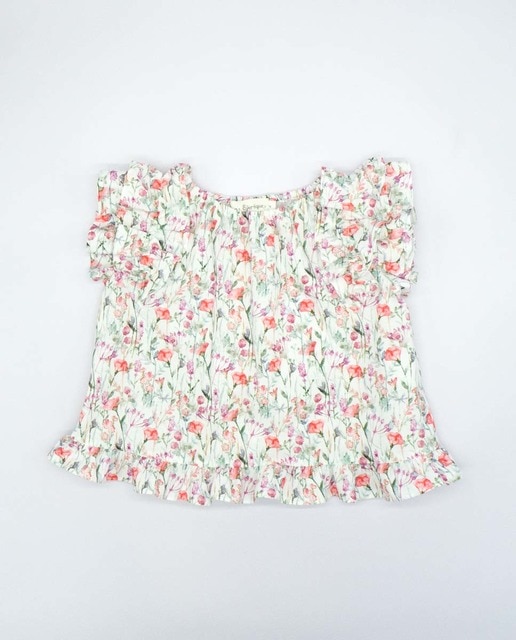 Blusa estampada flores