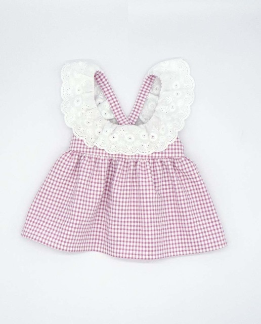 Vestido cuadros vichy
