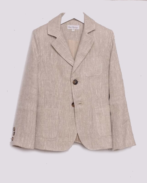 Blazer lino rústico