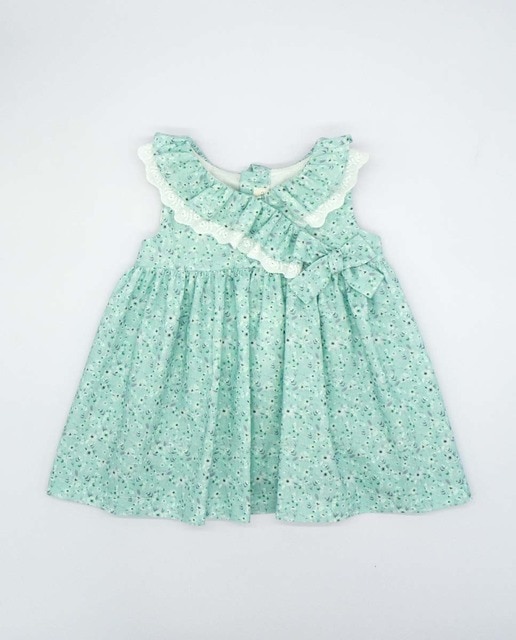 Vestido volante flor