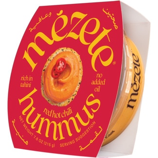 Mézete Húmus Gourmet com Chili Vegan sem Glúten embalagem 215 g