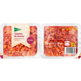 El Corte Inglés Chouriço em Cubos embalagem 200 g