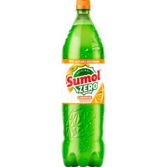 Sumol Refrigerante Zero Laranja garrafa 1,5 L