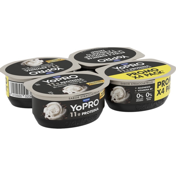 Stracciatela Pack 4 unidades embalagem 120 g