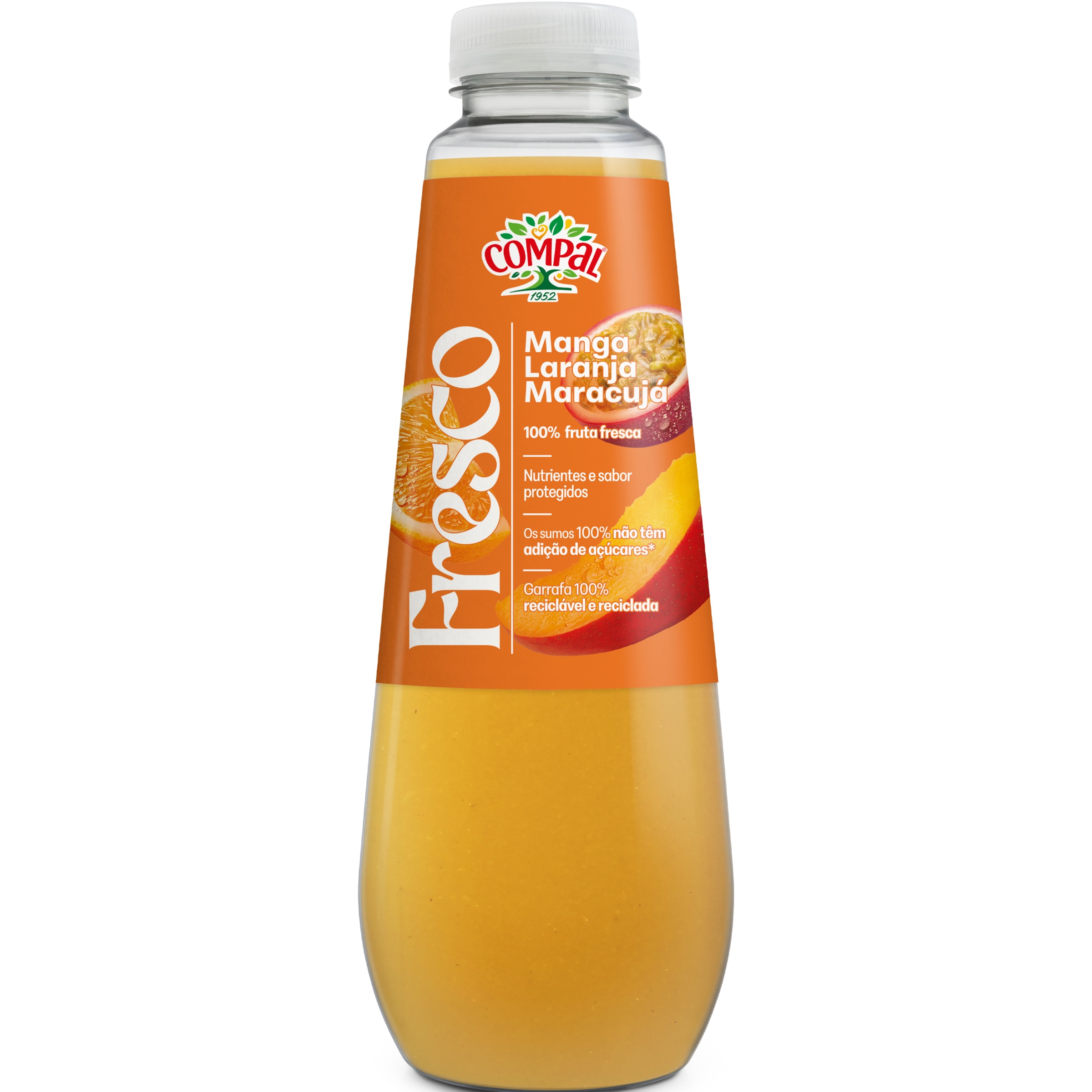 Fresco de Manga, Laranja e Maracujá embalagem 750 ml · Compal ...
