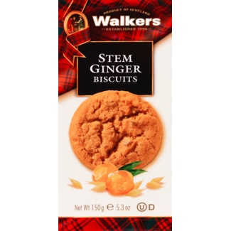 Walkers Biscoitos com Gengibre embalagem 150 g