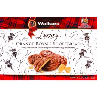 Walkers Bolachas de Chocolate e Laranja caixa 150 g
