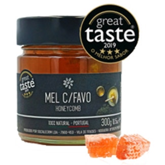 Melmequer Mel com Favo embalagem 300 g