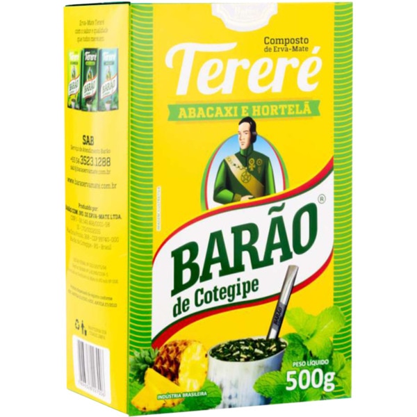Erva Mate Abacaxi com Hortelã embalagem 500 g