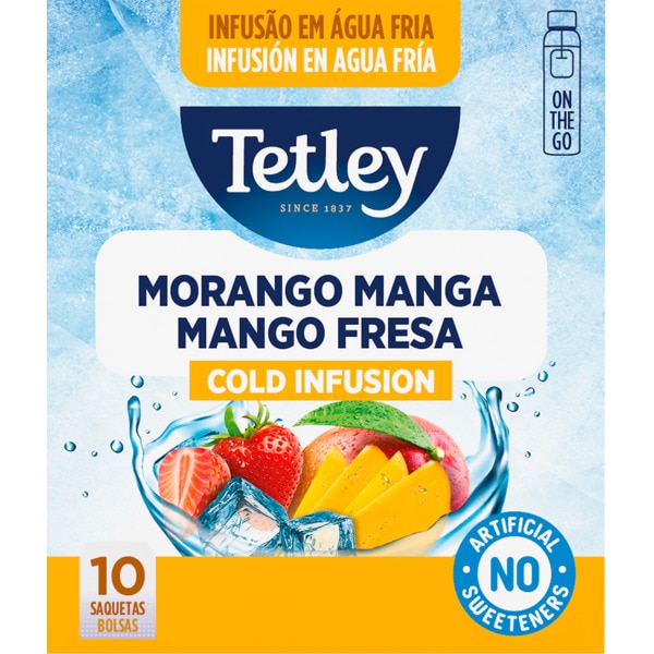 Tisana Cold Morango e Manga caixa 10 unidades