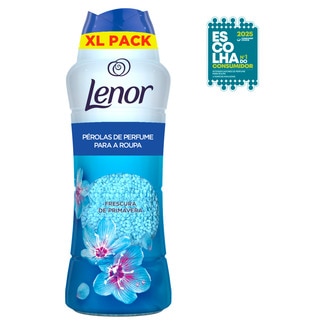 Lenor Intensificador Perfume Pérolas Frescura Primavera embalagem 495 g
