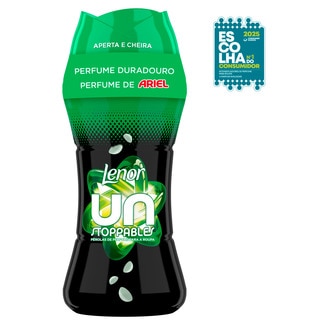 Lenor Pérolas de Perfume Ariel para Roupa embalagem 195 g